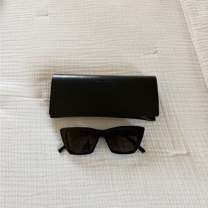 Saint Laurent Mica Sunglasses Black